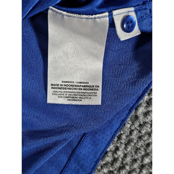 Florida Gators Polo Shirt Men's L Nike Blue Dri-Fit Swoosh Logo‎ Golf Read - Picture 8 of 11